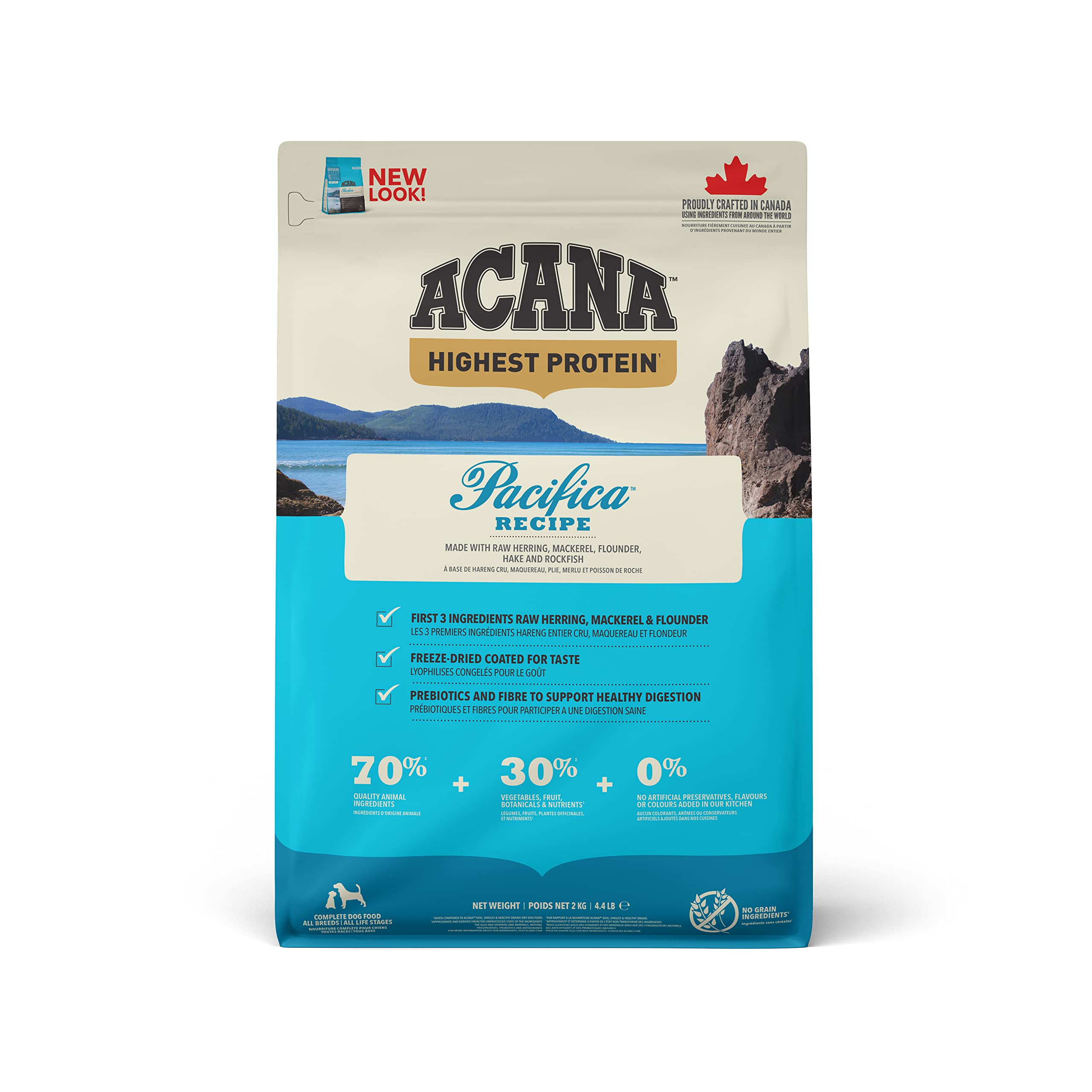 ACANA (アカナ) ドッグフード パシフィカドッグ [国内正規品] 2kg (x1)