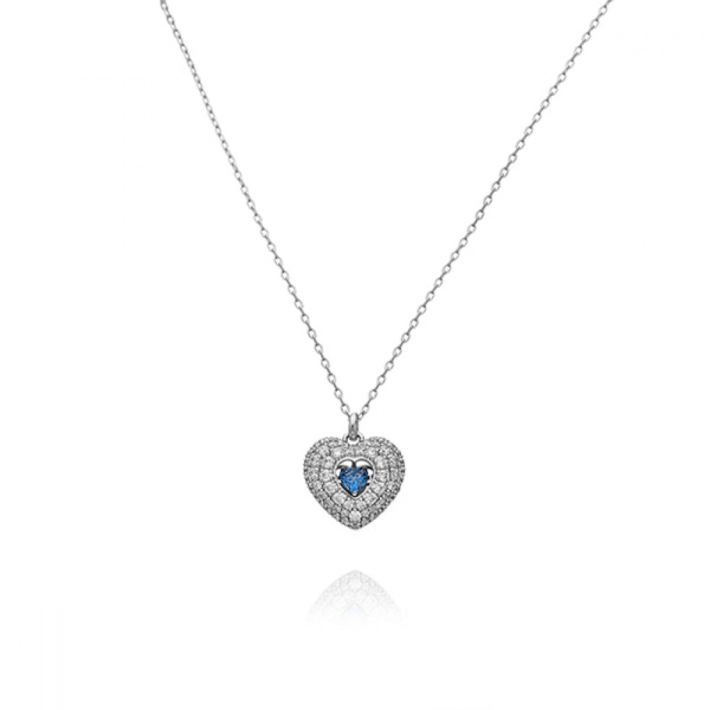 スワロフスキー 5680403 イディリア双曲線ハートネックレス