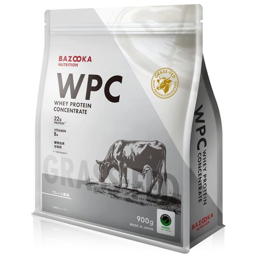 BAZOOKA NUTRITION バズーカニュートリション ホエイ プロテイン バズーカ岡田 監修 WPC プレーン 風味 国内製造 グラスフェッド 人工甘味料不使用 5,131円