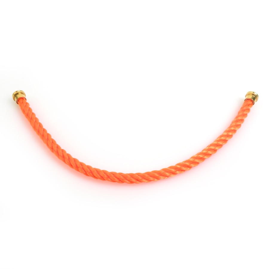 FRED フレッド ブレスレット 替えケーブル FORCE10 ミディアム テキスタイル/スチール オレンジ レディース h30926i