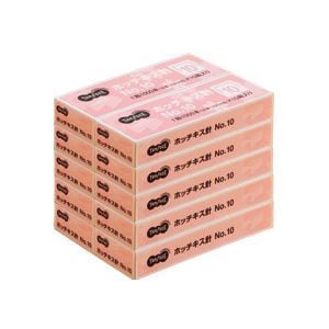 （まとめ） TANOSEE ホッチキス針 NO.10 50本連結20個入 1セット（100箱） 2セット