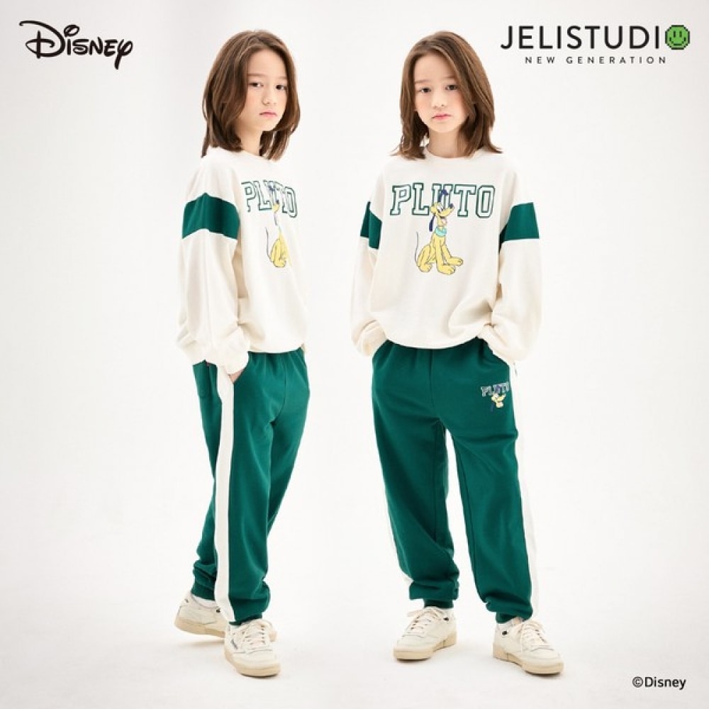 [ジェリースタジオ] プルートカラーブロック上下スーツ