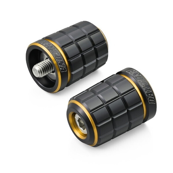 D42212 PREMIUM ZONE バーエンド カワサキ(M8)用 BRICK ゴールド