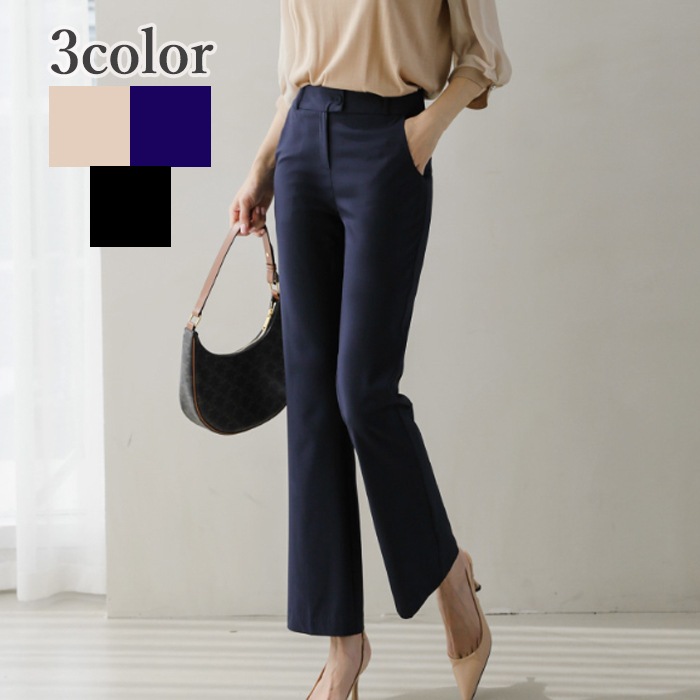 スラックス レディース スリム タイト パンツ オフィス 夏 通勤