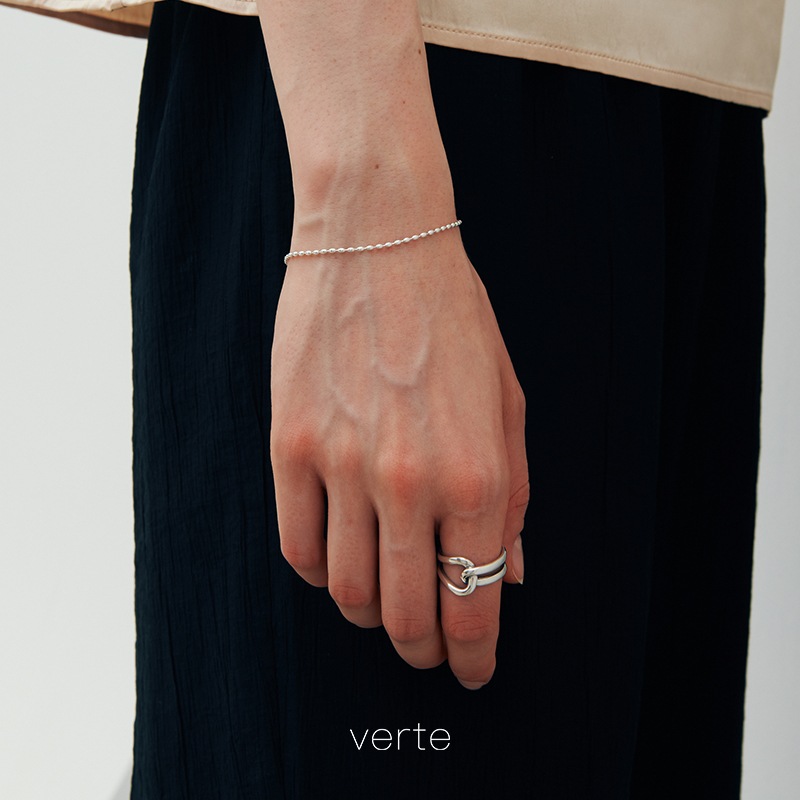 Cinq.silver.50 / nubble リング (silver)