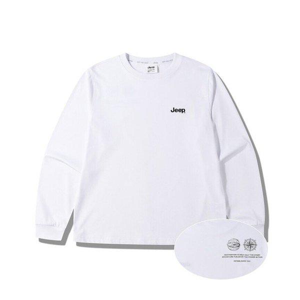 コンパスプリント長袖（JQ3TSU005WH）HFPT_SC