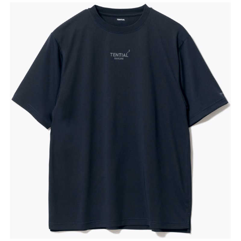 TENTIAL　BAKUNE Dry Men Short Sleeve 上 ネイビー(S)-25SS　25SSBA001M00080004N