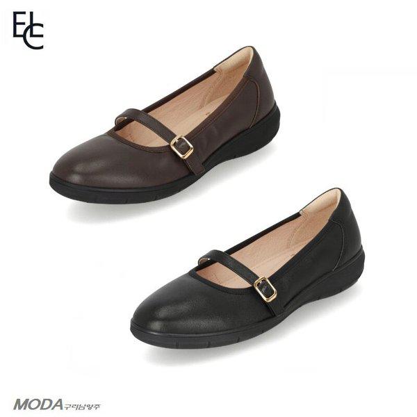 軽量クッションコンフォートメリージェーンフラットシューズLCWC15U613-GN