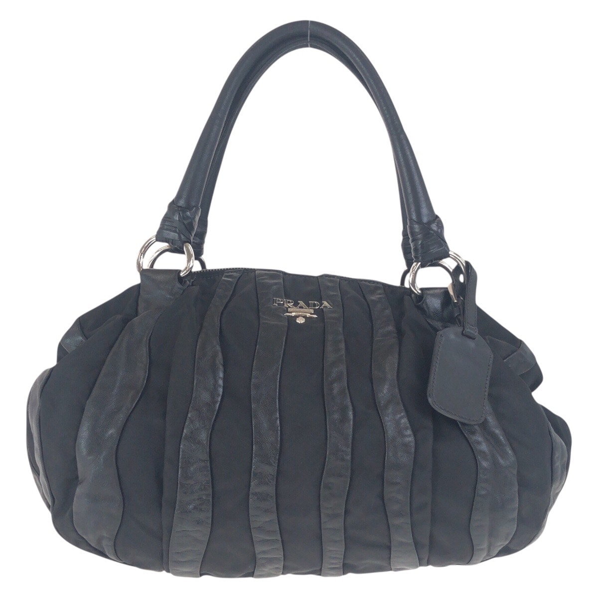 クリムソン ブラック 黒 シルバー金具 ナイロン/レザー ショルダーバッグ ハンドバッグ レディース 504792 29,380円