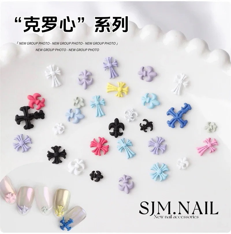 【10点セット】ネイルパーツ個セットクロス　十字架　ネイル　ジェルネイル　ネイルパーツ　デコレーション82