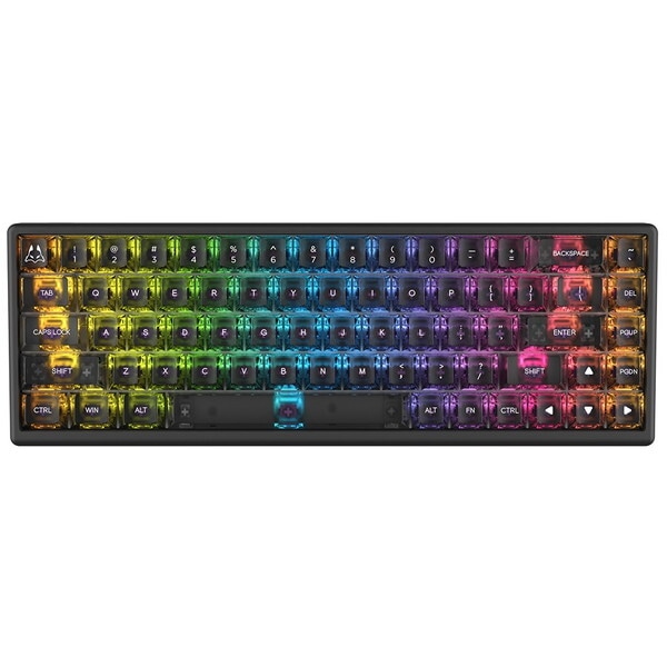 Arbiter Studio as-polar-65-black-phantom-black-dr-fuji ブラック/ファントムホワイト ゲーミングキーボード (英語配列 68キー)