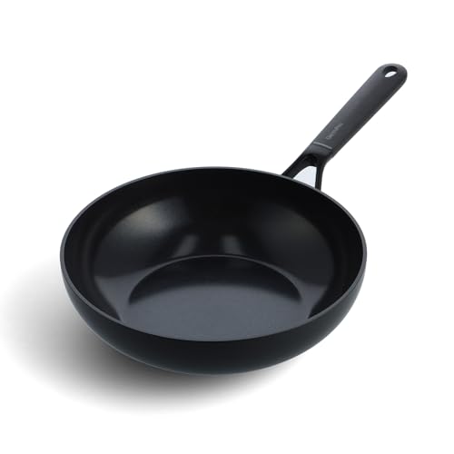 グリーンパン GREENPAN スマートシェイプ 有害物質を一切含まない砂由来ミネラル成分のセラミックコーティング フライパン 28cm ウォックパン 炒め鍋 IH ガス 食洗機 対応 くっ付きにくく