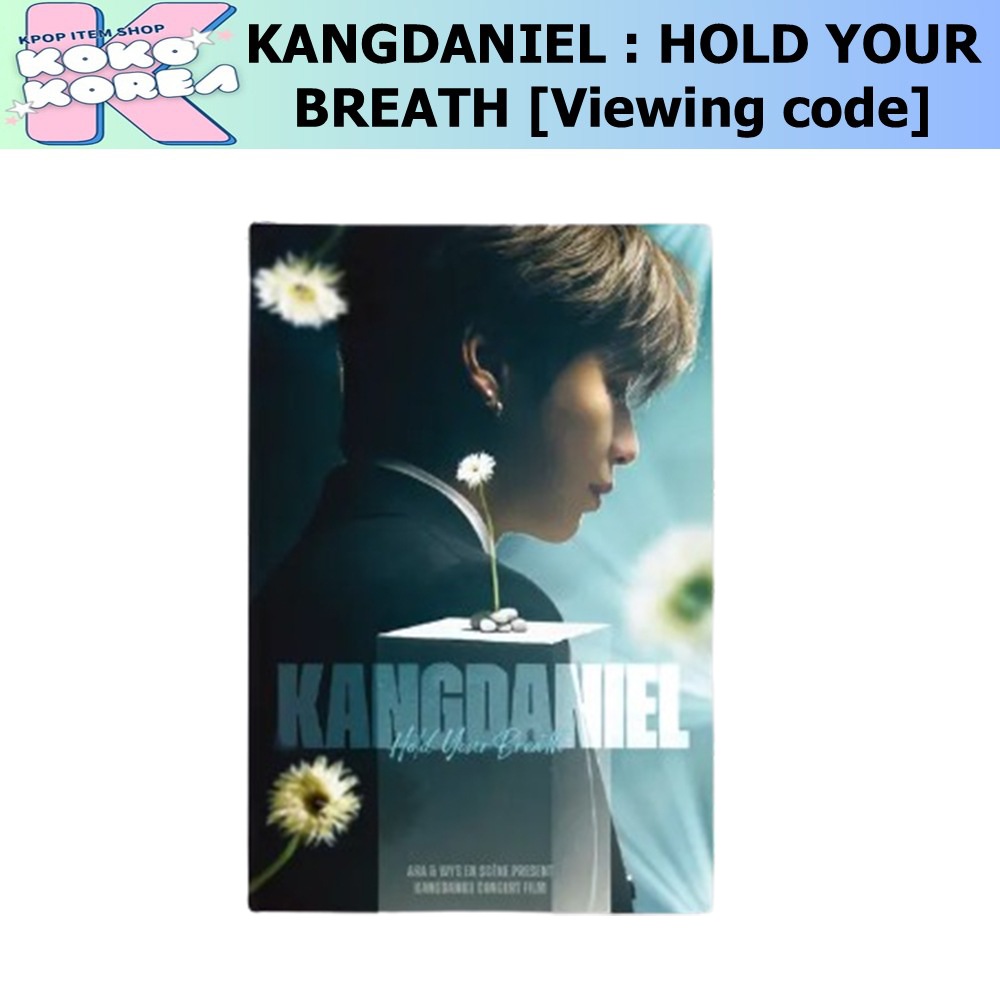 fromm store特典付 KANGDANIEL: HOLD YOUR BREATH [Viewing code] 公式グッズ