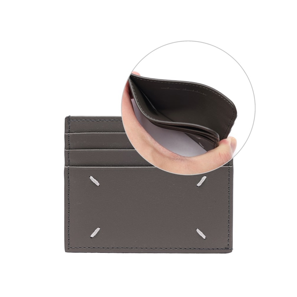 メゾンマルジェラ [メゾンマルジェラ] 22FW 女性用ステッチナンバリングカードウォレット (S56UI0214_P4985_T8031_22F) PVOS56UI0214P4985T80300