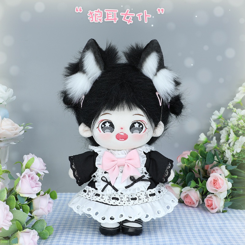 ぬいぐるみ 本体 20cm ぬいぐるみ 洋服 20cm ぬいぐるみ 無属性 韓国 コットンドール 綿人形 ミニ洋服 日常服人形 韓国ファッション アイドル衣装 キャラクター ドール 人形 韓流 グッズ