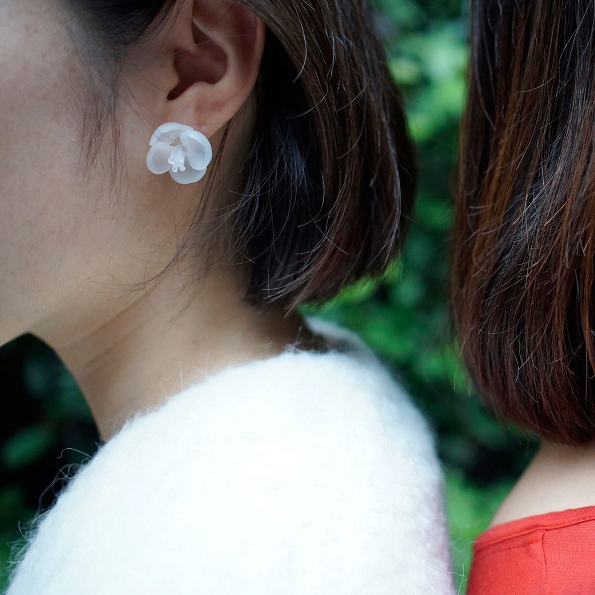 【公式ショップ】HARIO ピアス　ツバキ エフ