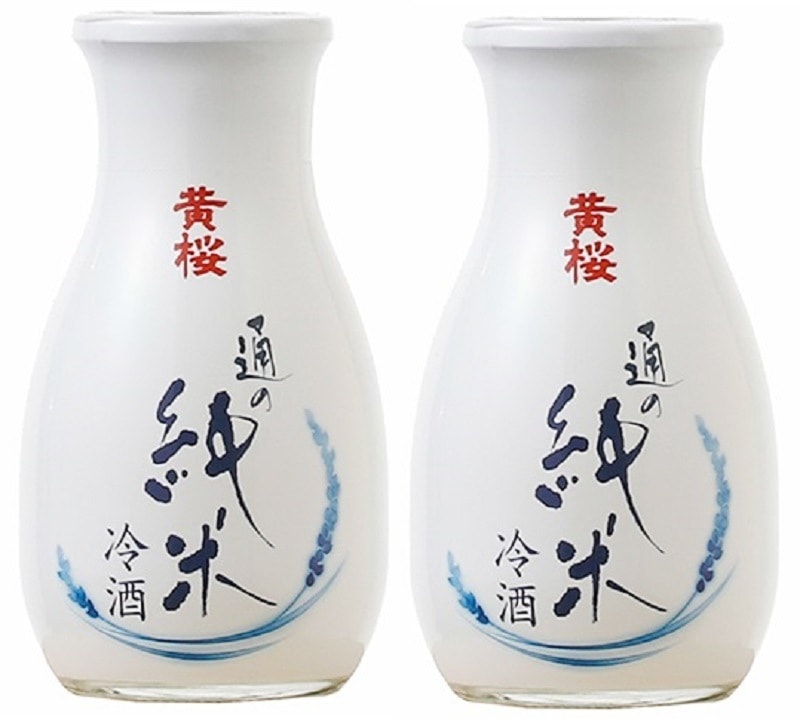 日本酒 純米酒 黄桜 通の純米冷酒 180ml瓶 2ケース単位40本入り 黄桜