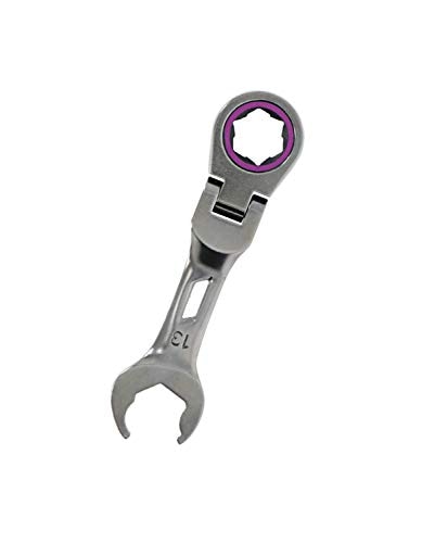 髙儀(Takagi) ガチレンチショートフレキシブル 13mmギア数120で本締め可能摩耗したボルトナットも回せる疲れにくい軽量タイプクイック連