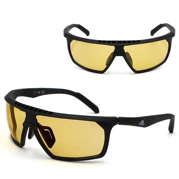 サングラス SP0030/S 02E 70 ブラック イエロー スポーツサングラス アジアンフィット メンズ レディース ユニセックス