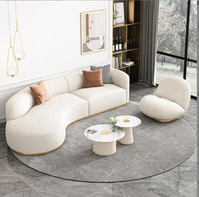 ソファ寝室のリビングルーム用 コンビネーションソファ 北欧風　美容室など 90,750円