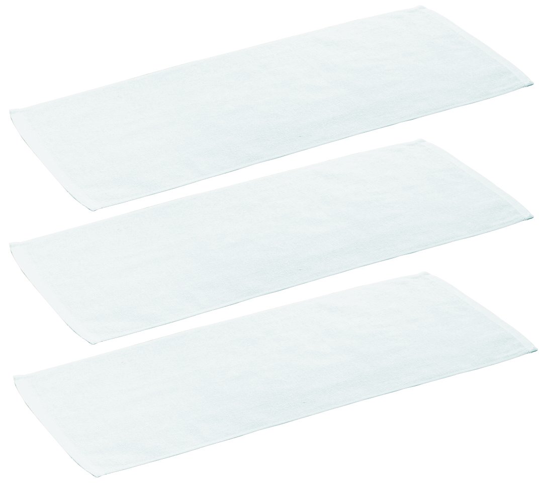 業務用 フェイスタオル(W) ホワイト 80枚入 80枚入り /7-1223-01