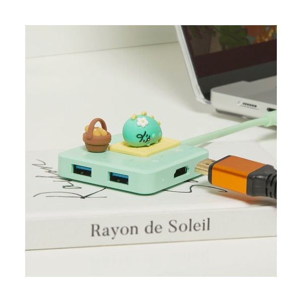 KAKAO FRIENDS 5in1 USBCドッキングステーション_ジョルディ