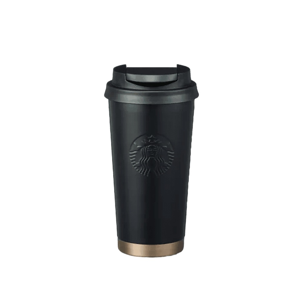 SS ブラック マット エルマ タンブラー 473ml + エコタンブラー ドリンククーポン(カカオトーク発送)