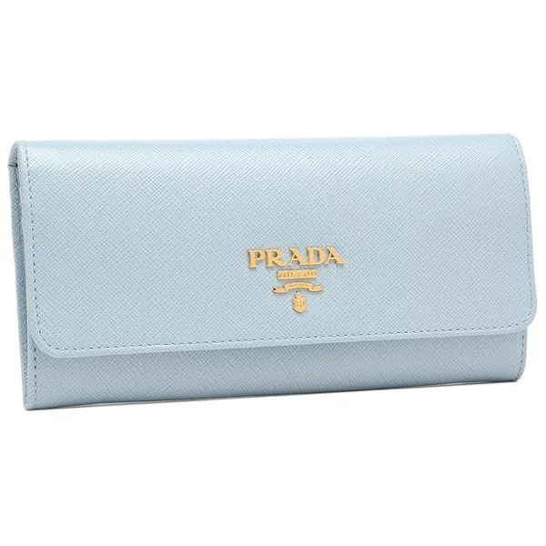 長財布 サフィアーノ ブルー レディース 1MH132 QWA F0076