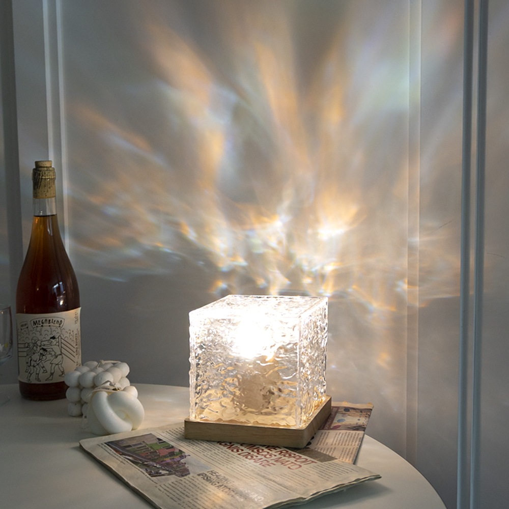 レナエナジーユンスルオーロラLEDクリスタルインテリア照明ムードライト