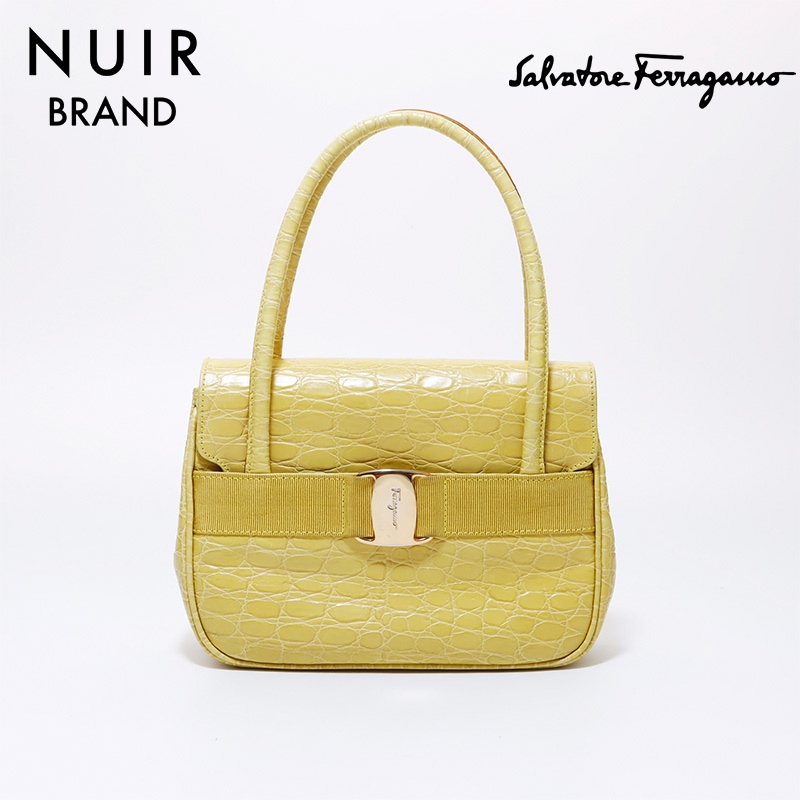 ハンドバッグ イエロー WS6377