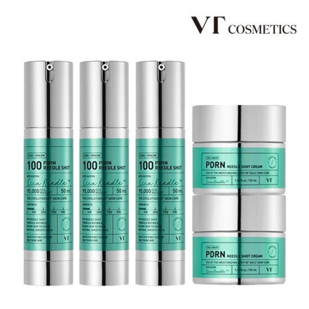 VTコスメティックス【MD PICK!】 PDRNエッセンス100 50ml*3 + PDRNクリーム50ml*2