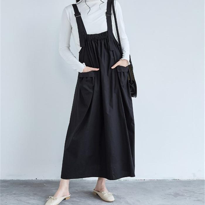 サロペット ワンピース オールインワン レディース ロングワンピース ジャンパースカート オシャレ春 夏 ジャンパースカート カジュアル 可愛い タンクトップ