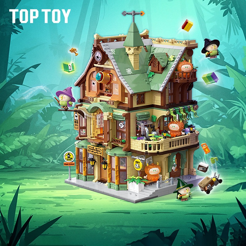 TOPTOY リトルパロット BEBE マジックファンタジーアカデミー 積み木 知育玩具 フィギュア 女の子向け トレンドギフト