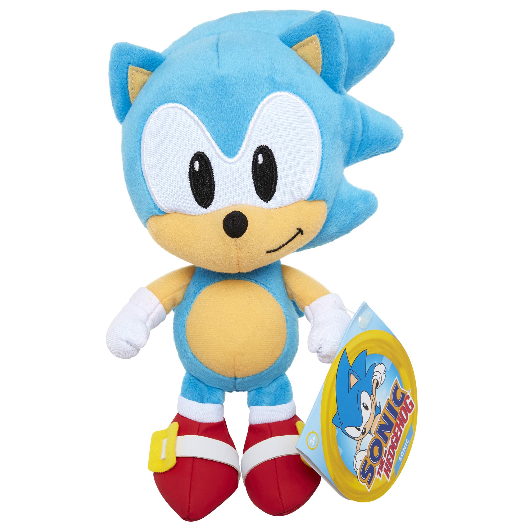 Sonic The Hedgehog 7-Inch Basic Plush ぬいぐるみ Classic Sonic