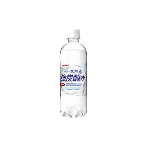 サンガリア 伊賀ノ天然水 強炭酸水 500ml 24入リ