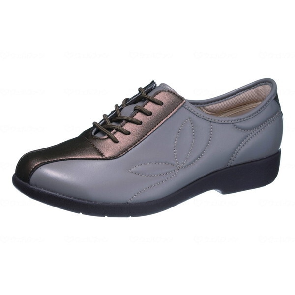 快歩主義L135 グレー 23.0cm メーカー直送