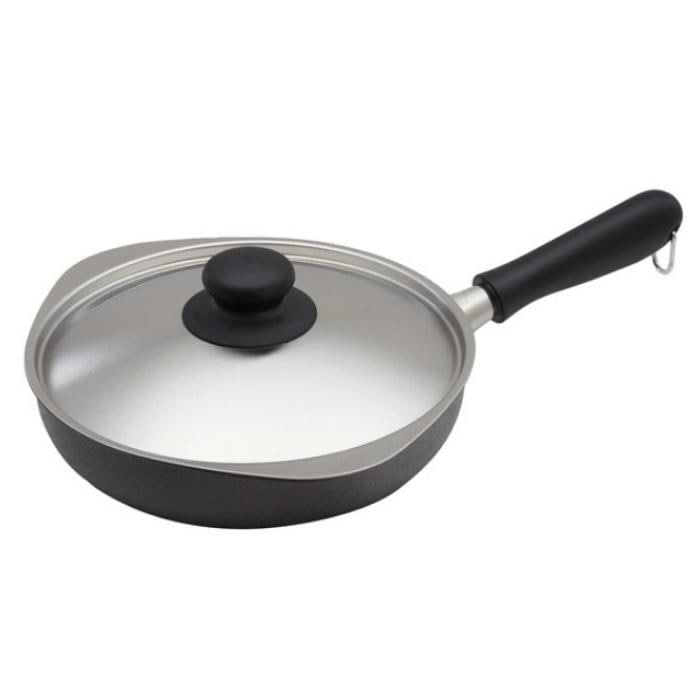 柳宗理 フライパン 22cm フタつき ガス火 IH対応 日本製 4905689322725 ih ガス 兼用 おしゃれ 蓋