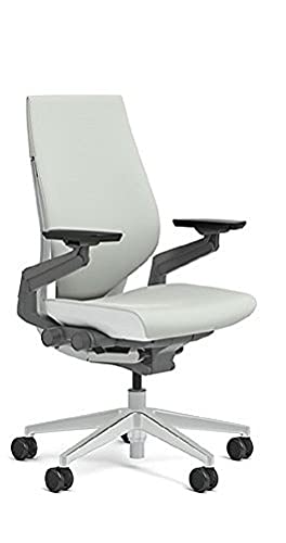 スチールケース Gesture ジェスチャー オフィス/ゲーミングチェア Nickel 5S24 姿勢をサポートし疲れにくい アームの自由度が高い 作業効率アップ 360アーム 95736