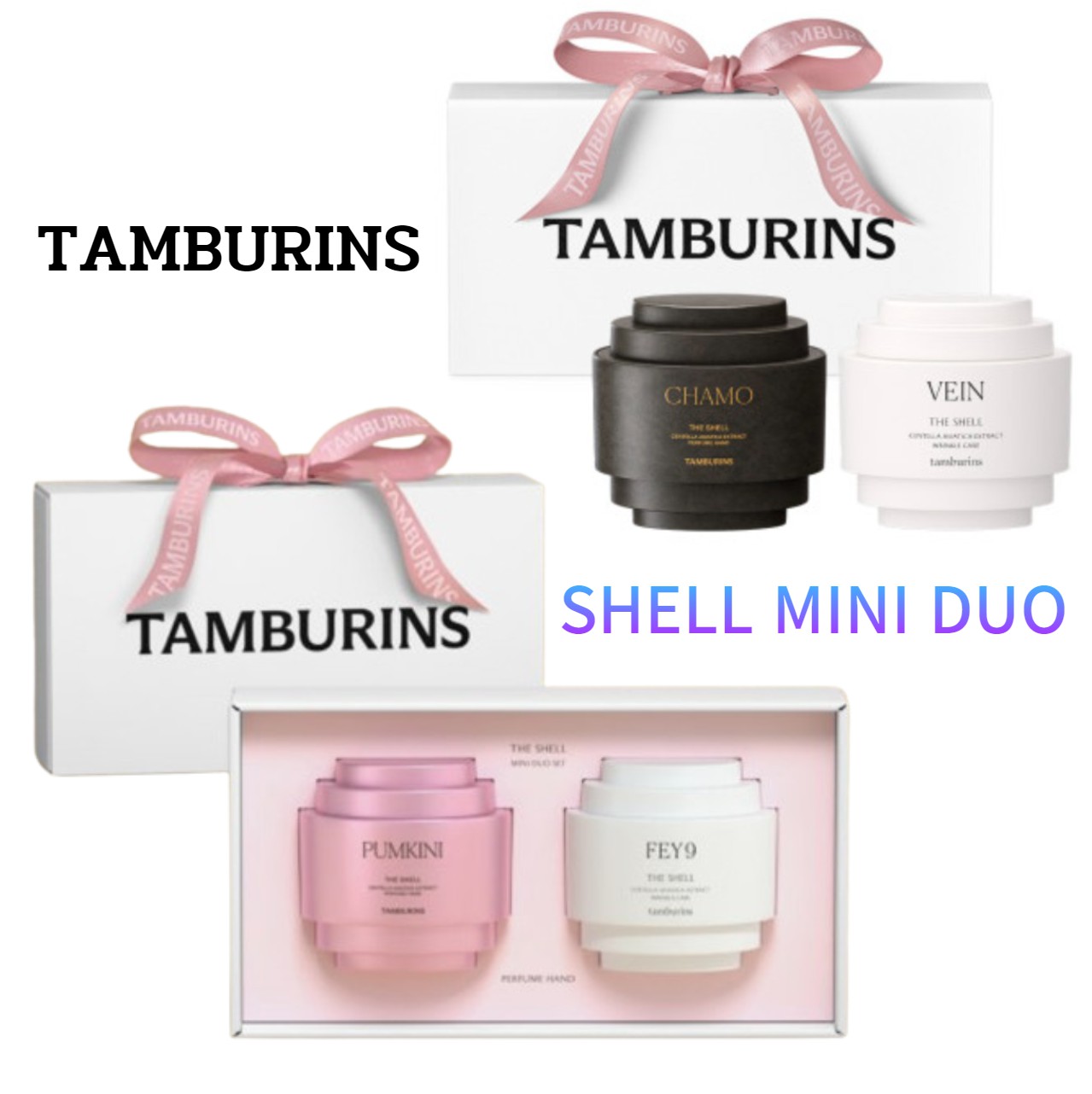 [tamburins] ハンドクリーム 2種x15ml SET プレミアムハンドクリーム 韓国人気 プレゼント用