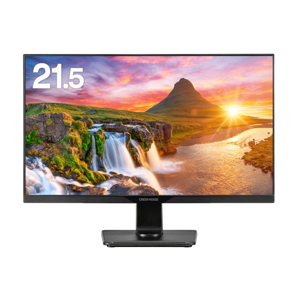 GH-LCW22L-BK ブラック [21.5型ワイド液晶ディスプレイ]