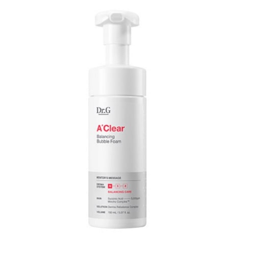ドクターエイクリアバランスバブルフォーム150mLにきびクレンジングフォーム