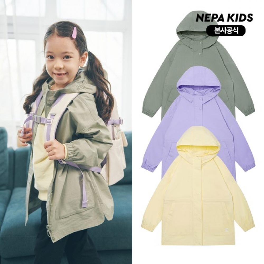 [ネパキッズ] ネパキッズ/ヘッドセット KI20607 女の子用ルーズフィットジャケット