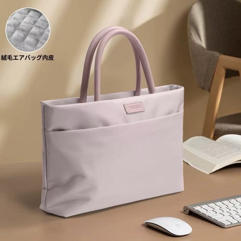 韓国風 ノートパソコンバッグ レディース 通勤用 大容量 軽量 トート 1316インチ対応 クッション内蔵 おしゃれ保護ケース