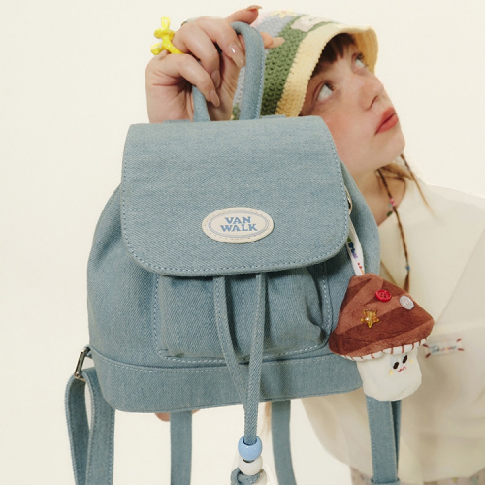 VANWALK かわいいミニバックパック [スカイ]