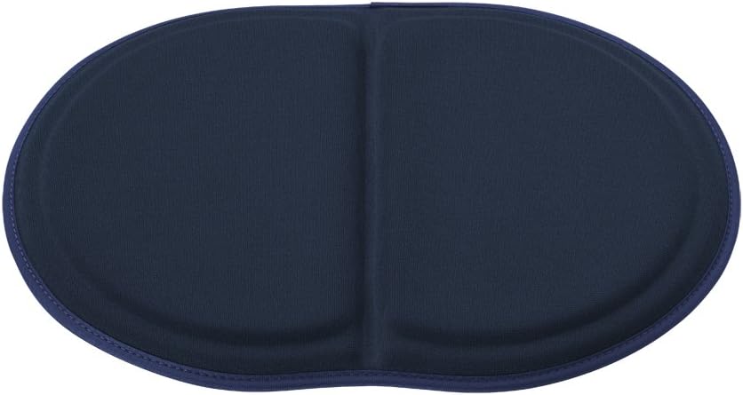 EXGEL エクスジェル / 加地 クッション ミニプニ マリンブルー ジェルクッション コンパクト 日本製 持ち運び 折りたたみ 携帯用 観戦 観劇 飛行機 新幹線 移動 PUN10-MB