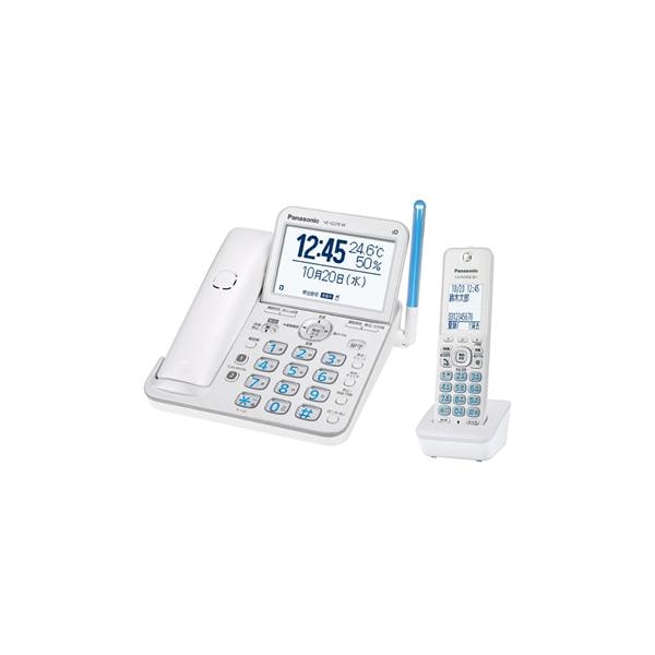 VE-GD78DL-W デジタルコードレス電話機（子機1台付き） パールホワイト