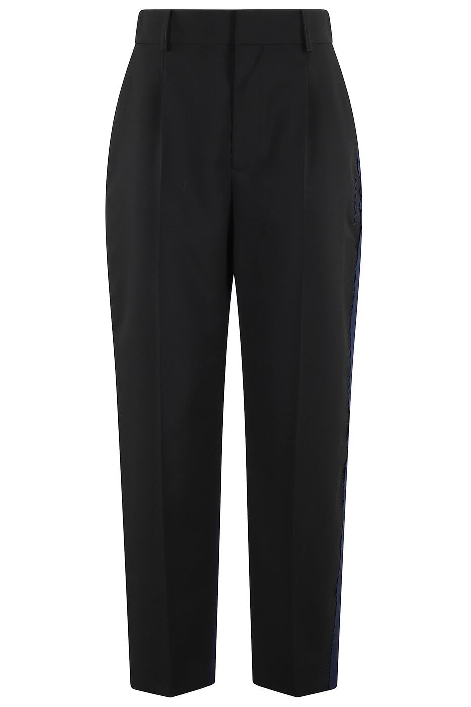 PAMA0555QSTW839096 00N99 BLACK ブラック 春夏2025 パンツ レディース ia