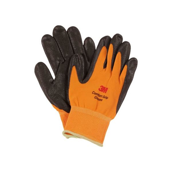 (まとめ) 3M 一般作業用 コンフォートグリップグローブ オレンジ Lサイズ GLOVE ORA L 1双 (×20セット)