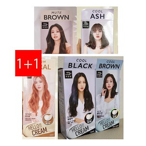 미쟝센 Mise en scene 1+1 Hello Cream Hair Color