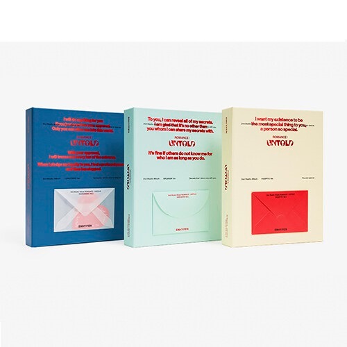 (未開封新品) [3種セット] エンハイプン ROMANCE UNTOLD 一般盤 フォトブックバージョン